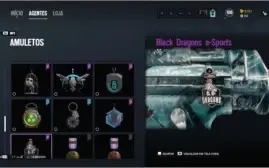 Conta Rainbow six Platina 3