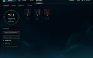 conta league of legends