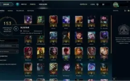 Conta Platina 5 com borda Platina, MMR Alto, 46 Champ.