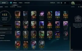 Conta Platina 5 com borda Platina, MMR Alto, 46 Champ.
