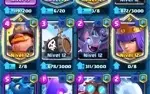 Clash conta Nv 14 Campeão Cavalheiro Dourado Nv 14 e etc