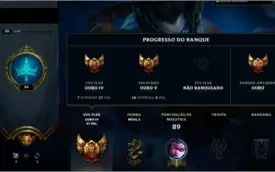 OURO SOLO e FLEX / 122 CAMPEÕES / 109 SKINS