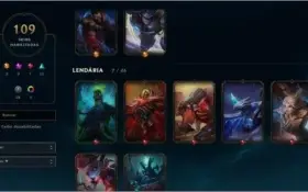 OURO SOLO e FLEX / 122 CAMPEÕES / 109 SKINS