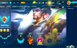 Conta Nfa + Platina 3 77 Pdls + Yasuo Dragão Lendária !!!