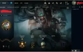 Conta LoL Ouro 4 (MMR ALTO)