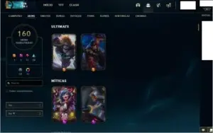 Conta LOL - PAX SIVIR ORIGINAL / KING RAMMUS
