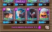 Conta Clash Royale Arena montanha do porco