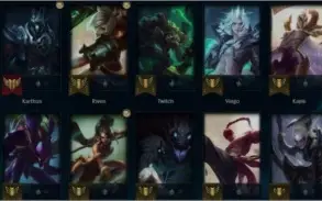 conta lol master poucos game