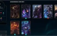 conta lol master poucos game