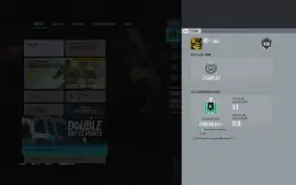 Conta LVL 339 R6 PC com diversos itens raros