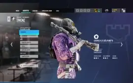 Conta LVL 339 R6 PC com diversos itens raros