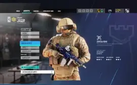 Conta LVL 339 R6 PC com diversos itens raros