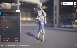 Conta Overwatch 2 PC 85 skins lendarias 4 armas douradas