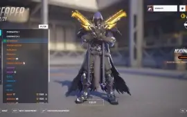 Conta Overwatch 2 PC 85 skins lendarias 4 armas douradas