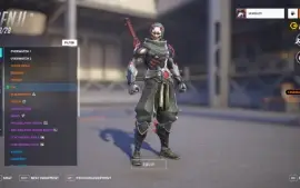 Conta Overwatch 2 PC 85 skins lendarias 4 armas douradas
