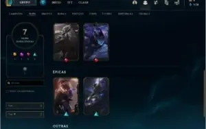 conta de lol muito barata