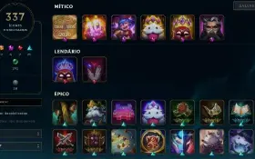 Vendo Conta De Lol Full Acesso 235 Skins , Prata Atualmente!