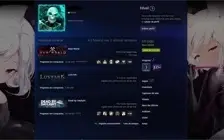 Steam com conta Lendária New World + Vários Games + Conteudo