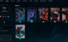 Conta League of Legends Full Acesso - 113 Champs e 36 Skins