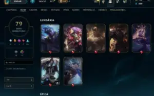 Conta Lol + Brinde