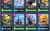 Conta Clash Royale Nv 10, Todas Cartas, 3000 Troféus