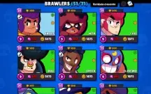 Conta Brawl Stars (avançada), criada no dia de lançamento