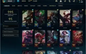 Conta Platina 1 com 88 Champs e 97 Skins + 1 Prestigio