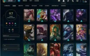 Conta Platina 1 com 88 Champs e 97 Skins + 1 Prestigio