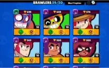 Vendo conta de brawl star