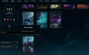 Conta LoL desde 2011 ( Ícones e Skins limitados )