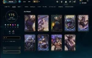 Esmeralda 1 com TODOS os Champs e 175 Skins ( Nivel 643 )