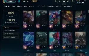 Esmeralda 1 com TODOS os Champs e 175 Skins ( Nivel 643 )