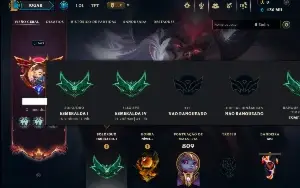 Esmeralda 1 com TODOS os Champs e 175 Skins ( Nivel 643 )