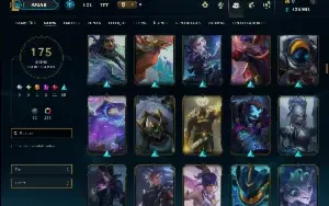 Esmeralda 1 com TODOS os Champs e 175 Skins ( Nivel 643 )