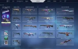CONTA VALORANT MUITAS SKINS - 1,1K Gastos