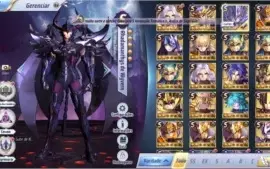 Conta Saint Seiya Awakening Lv 48