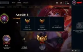 Vendo conta GOLD 3