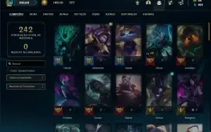 Conta prata 4 com 70 Champs e 31 Skins ( MAIN SUP )