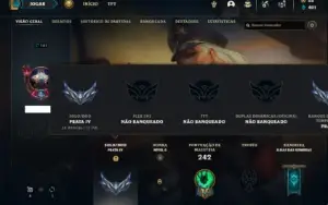 Conta prata 4 com 70 Champs e 31 Skins ( MAIN SUP )