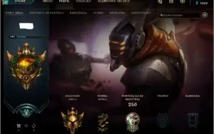 Conta lol GOLD 2- 51 skins 65 champs