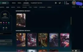 SUPER OFERTA! ACC 41K EA 92 CHAMPS E 45 SKINS POR R$160,00