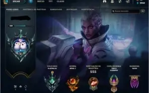 Conta lvl 320 LOL + 105 skins + 3 ultimos passes valorant