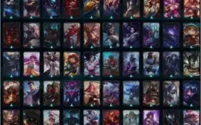 Conta lvl 320 LOL + 105 skins + 3 ultimos passes valorant