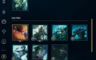 Conta LoL Platina 4, 36 skins e 69 champs