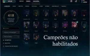 Conta LoL plat 3