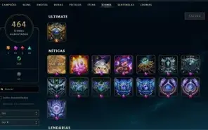 Conta leagues of legends