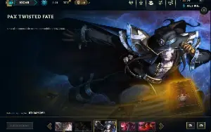 Conta Lol 1395 Skins (Pax Twisted Fate)