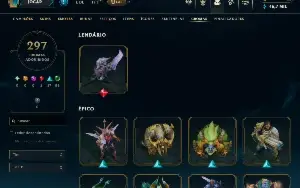 Conta Lol 1395 Skins (Pax Twisted Fate)
