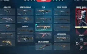 PREÇO NEGOCIAVEL Conta do valorant 3 vand, 2faca e 1phantom