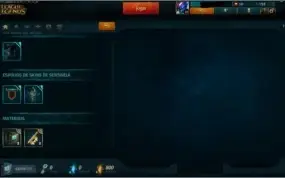 Level 24 - 10 campeões - 4 - skin - smurf - barao noel icone